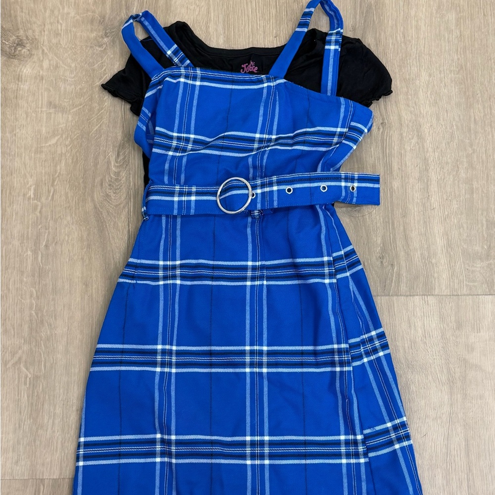 Girls Justice dress blue age 7 , summer outfit